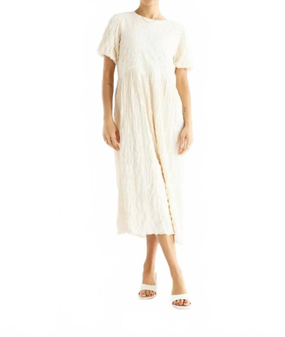 NEW ALL : ROW tove dress in cream